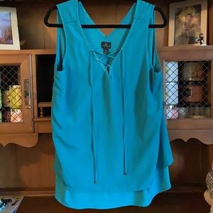 Woman’s sleeveless blouse.